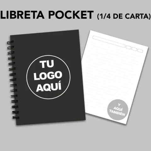 Libreta Personalizada Pocket